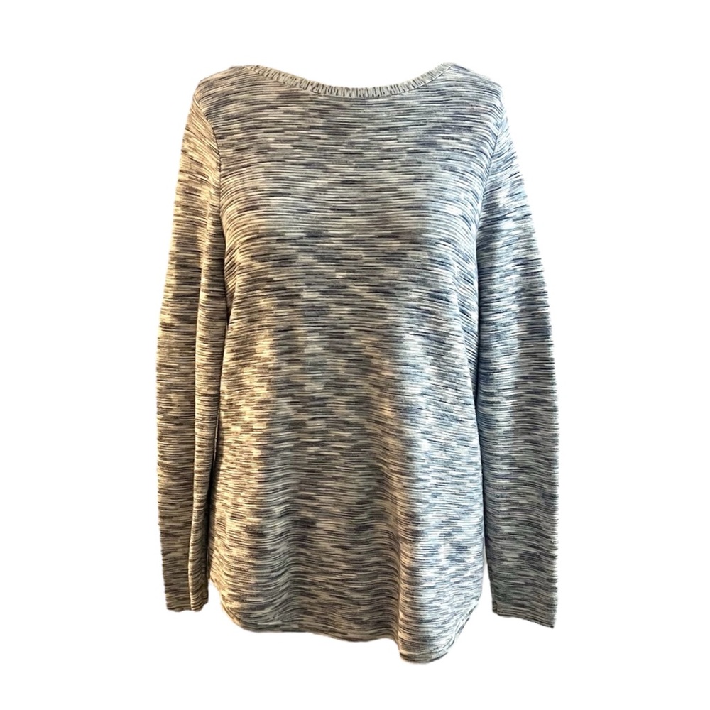 Chico’s Mixed Blue & Gray Sweater